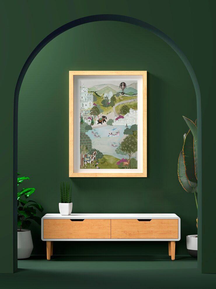 Land of Lightness – Large Mural Wallpaper